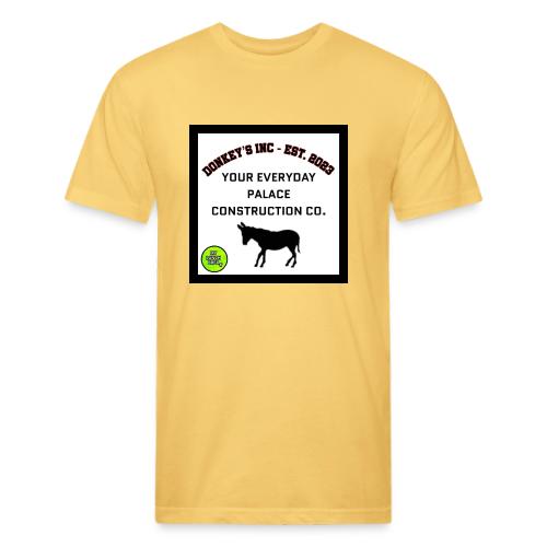 Donkeys INC. 2024 Palace Version - Men’s Fitted Poly/Cotton T-Shirt
