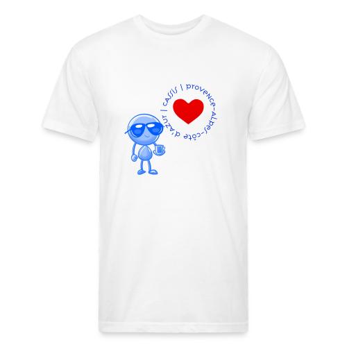 Smoon City_Cassis Provence Alpes Côte d Azur - Unisex Poly/Cotton T-Shirt