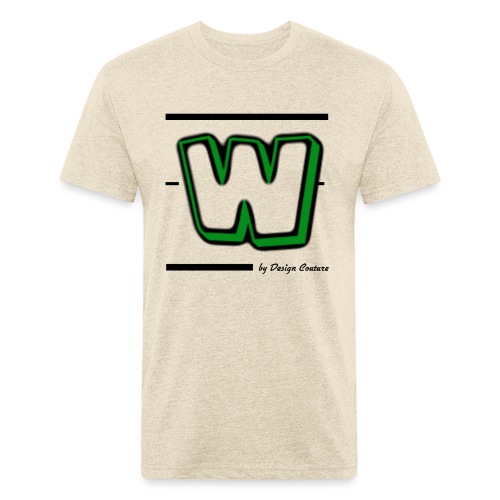 W GREEN - Men’s Fitted Poly/Cotton T-Shirt