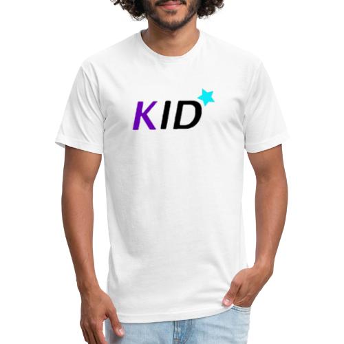 New KID Logo (Orlando Pride) - Fitted Cotton/Poly T-Shirt by Next Level