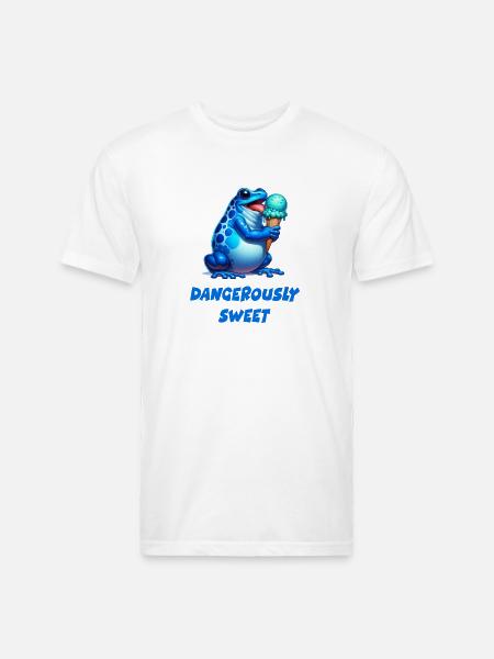 Poison dart frog - Unisex Poly/Cotton T-Shirt - white