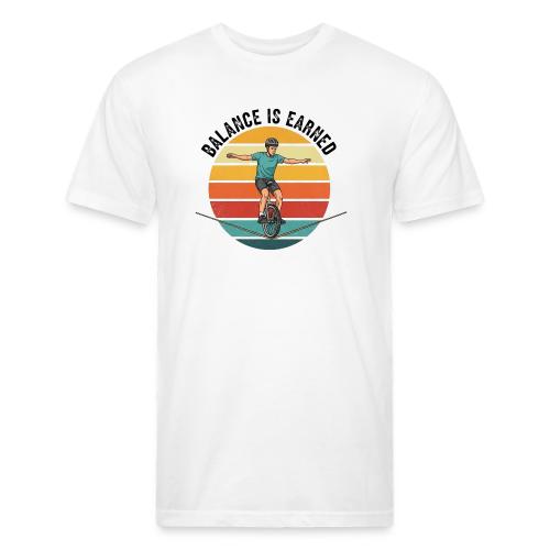 Balance is Earned - Unisex Poly/Cotton T-Shirt