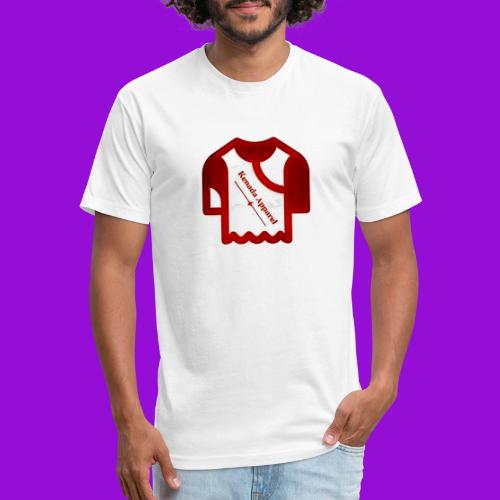 Kenada Logo white spray - Unisex Poly/Cotton T-Shirt