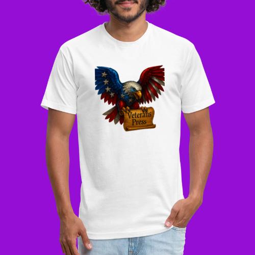 Veterans Press Bald Eagle - Unisex Poly/Cotton T-Shirt