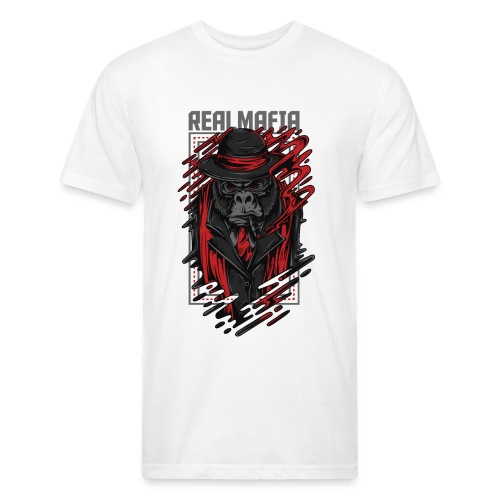 Real MAfia - Men’s Fitted Poly/Cotton T-Shirt