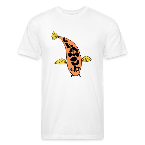Llamour fish. - Men’s Fitted Poly/Cotton T-Shirt