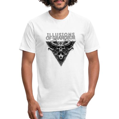 WITH LOGO on white TRANSPARENT BACKGROUND - Unisex Poly/Cotton T-Shirt