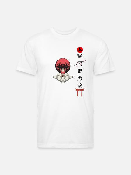 animationT-shirt design - Unisex Poly/Cotton T-Shirt - white