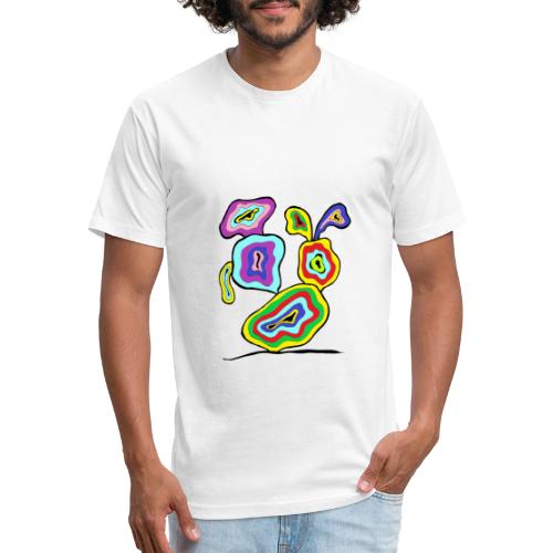 Opuncie karneval - Men’s Fitted Poly/Cotton T-Shirt