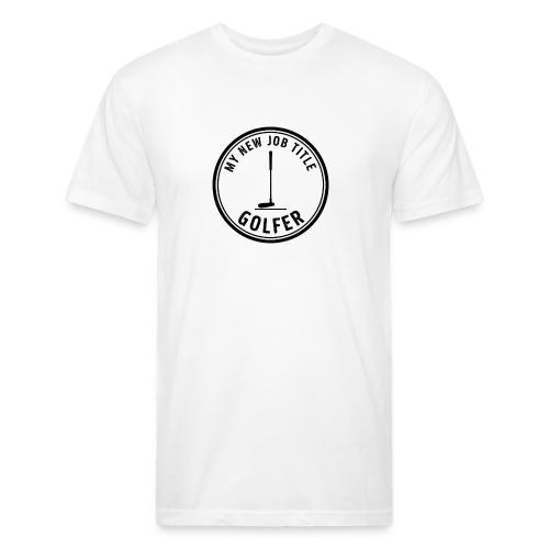 My New Job Title Golfer Funny Career Quote - Unisex Poly/Cotton T-Shirt