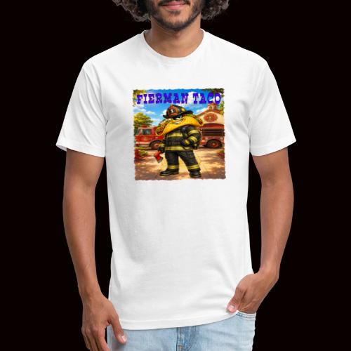 Fireman Taco - Unisex Poly/Cotton T-Shirt