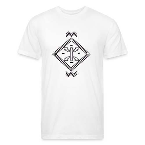 P002 - Men’s Fitted Poly/Cotton T-Shirt
