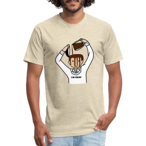 Coffee man - Unisex Poly/Cotton T-Shirt