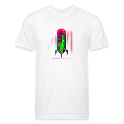 Garden Droid - Fitted Cotton/Poly T-Shirt by Next Level