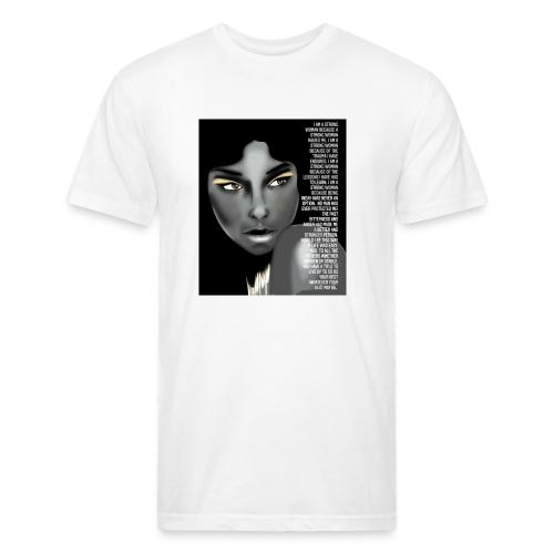 Strong woman - Unisex Poly/Cotton T-Shirt