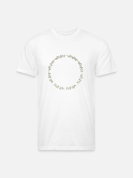 Avos - Unisex Poly/Cotton T-Shirt - white