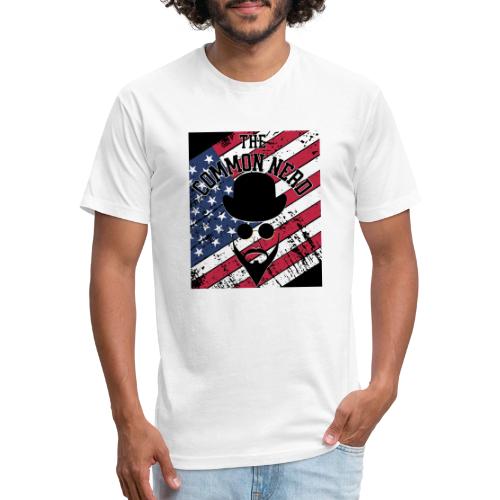 USA Proud Nerd - Unisex Poly/Cotton T-Shirt