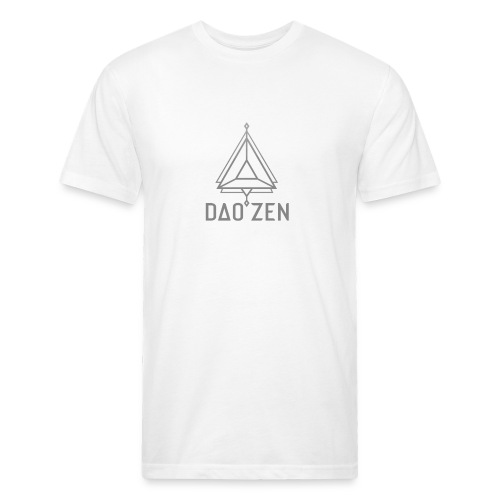 Dao Zen Gray Shirt - Fitted Cotton/Poly T-Shirt by Next Level