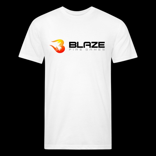 Blaze Fire Games - Fitted Cotton/Poly T-Shirt by Next Level
