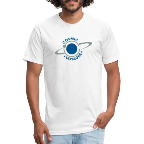 Cosmic Voyages - Fitted Cotton/Poly T-Shirt by Next Level