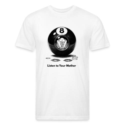 Sarcastic Mom T-Shirt Magic 8-Ball Oracle - Unisex Poly/Cotton T-Shirt