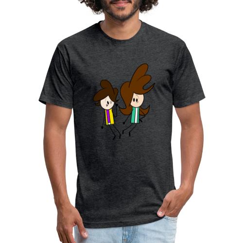 Small Coll and Dersy - Unisex Poly/Cotton T-Shirt