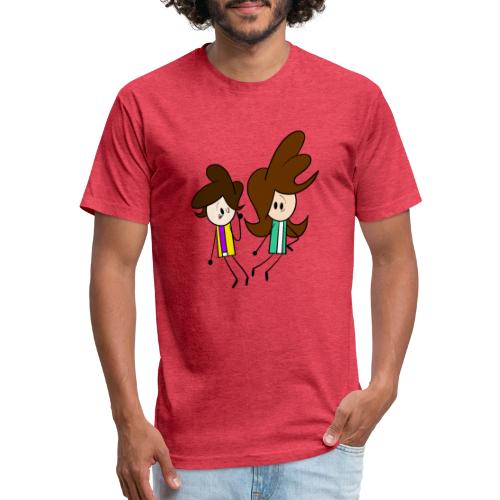 Small Coll and Dersy - Unisex Poly/Cotton T-Shirt
