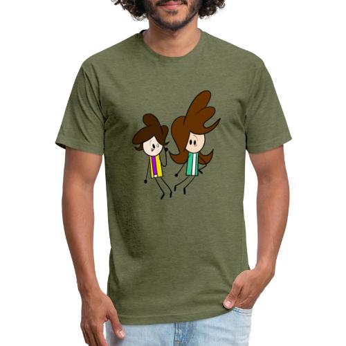 Small Coll and Dersy - Unisex Poly/Cotton T-Shirt