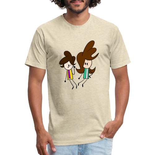 Small Coll and Dersy - Unisex Poly/Cotton T-Shirt