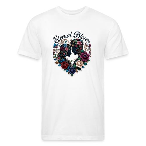 Eternal Bloom Embrace T-Shirt - Unisex Poly/Cotton T-Shirt