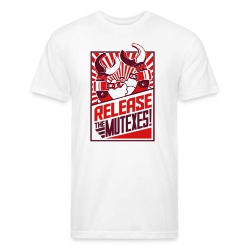 Release the Mutexes! - Unisex Poly/Cotton T-Shirt