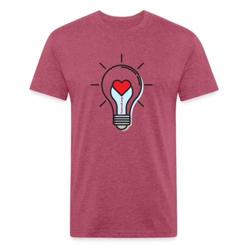 FUMCSD Heart Light Bulb - Unisex Poly/Cotton T-Shirt