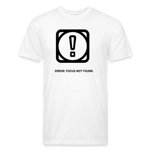 ERROR: FOCUS NOT FOUND T-Shirt | Funny Remote Work - Unisex Poly/Cotton T-Shirt