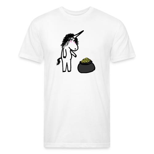 The gold of the unicorn - Unisex Poly/Cotton T-Shirt