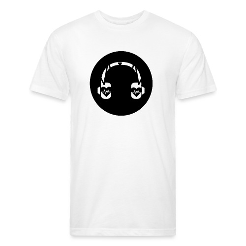 Alicia Greene music logo 5 - Fitted Cotton/Poly T-Shirt by Next Level