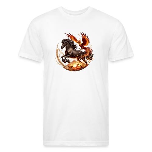 Year of the Horse Phoenix T Shirt, Lunar NY Gift - Unisex Poly/Cotton T-Shirt
