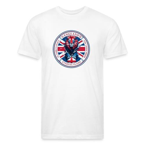 England Lion Emblem T Shirt, Flag Pride Gift - Unisex Poly/Cotton T-Shirt