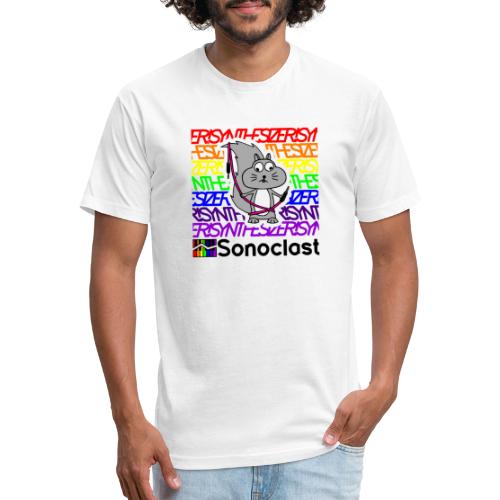 Sonoclast Synthesizer! Squirrel - Fitted Cotton/Poly T-Shirt by Next Level