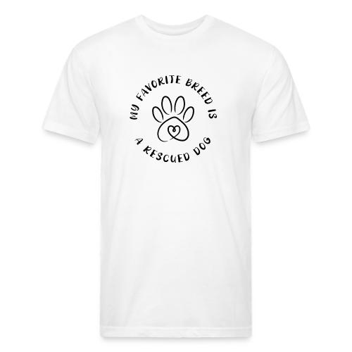 Favorite breed? Rescued dog! - Unisex Poly/Cotton T-Shirt