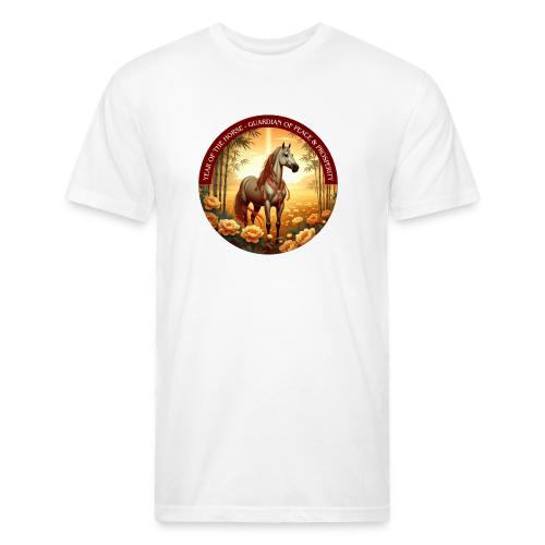 Year of the Horse Guardian T Shirt, Lunar New Year - Unisex Poly/Cotton T-Shirt