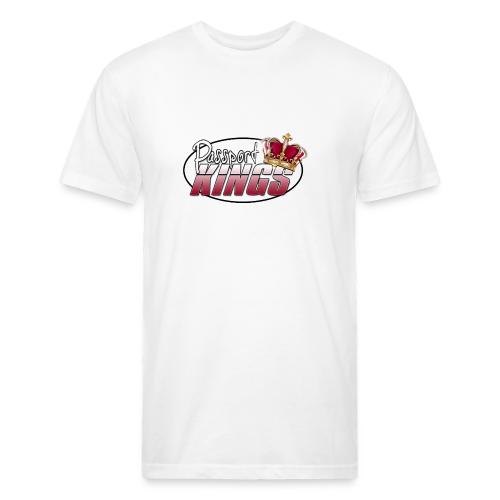 Passportkings white shirt design - Unisex Poly/Cotton T-Shirt