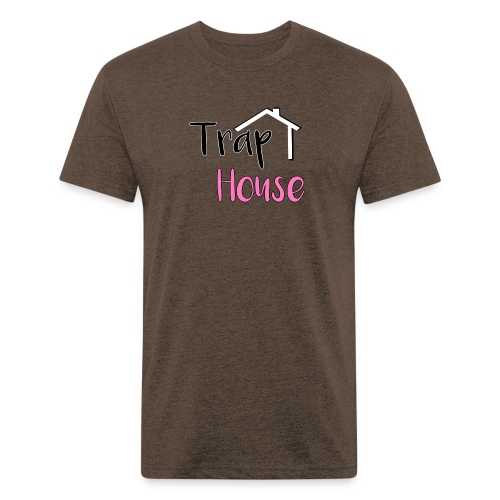 Trap House inspired by 2 Chainz. - Men’s Fitted Poly/Cotton T-Shirt