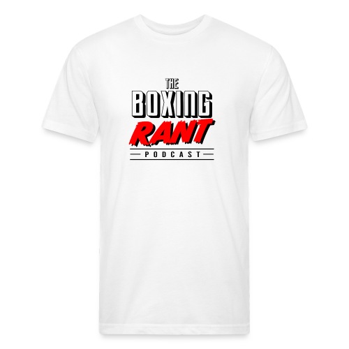 The Boxing Rant - Stack Logo - Fitted Cotton/Poly T-Shirt by Next Level