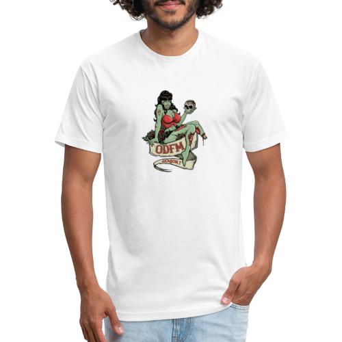 Sexy zombie ODFM Podcast™ - Fitted Cotton/Poly T-Shirt by Next Level