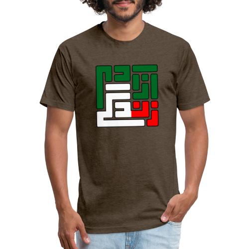 Zan Zendegi Azadi - Fitted Cotton/Poly T-Shirt by Next Level