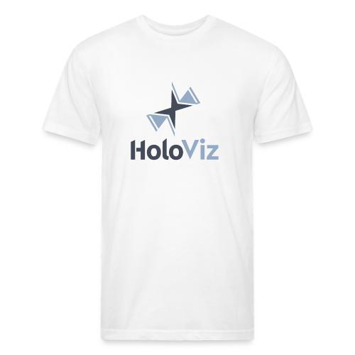 holoviz logo - Unisex Poly/Cotton T-Shirt