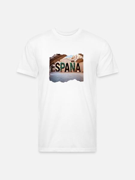 ESPAÑA 24 24 - Unisex Poly/Cotton T-Shirt - white