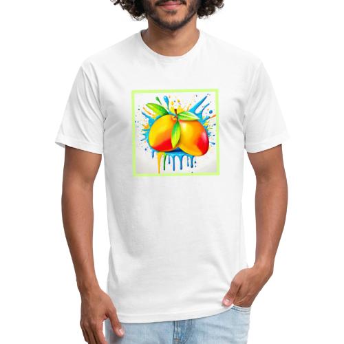 Mango Splash of Color - Unisex Poly/Cotton T-Shirt