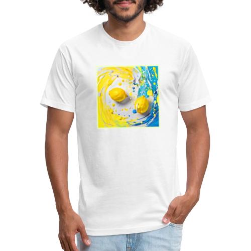 Lemons in a Splash - Unisex Poly/Cotton T-Shirt