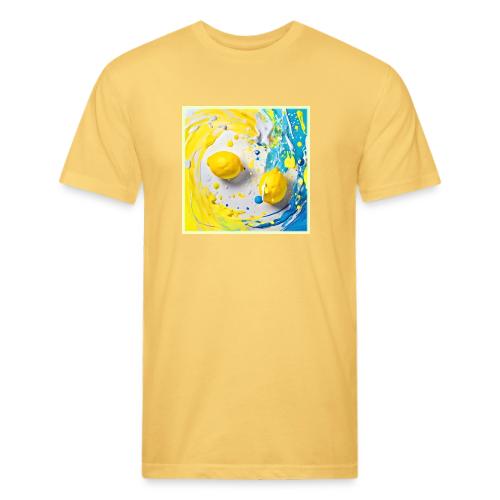 Lemons in a Splash - Unisex Poly/Cotton T-Shirt